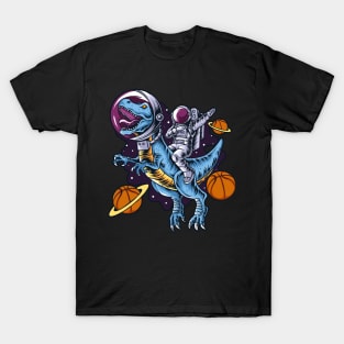 Basketball t-rex T-Shirt